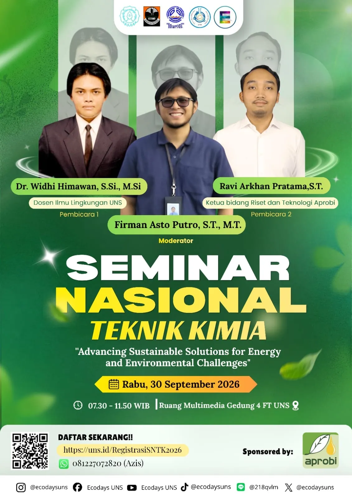 Poster Seminar Nasional Teknik Kimia 2026